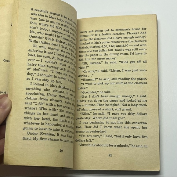 freaky friday mary rodger’s walt disney 1972 preowned scholastic - Picture 8 of 8